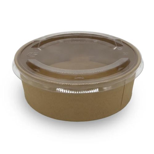 Kraftpapierschale 1100 ml, 318 GSM, rund, Ø 184 mm