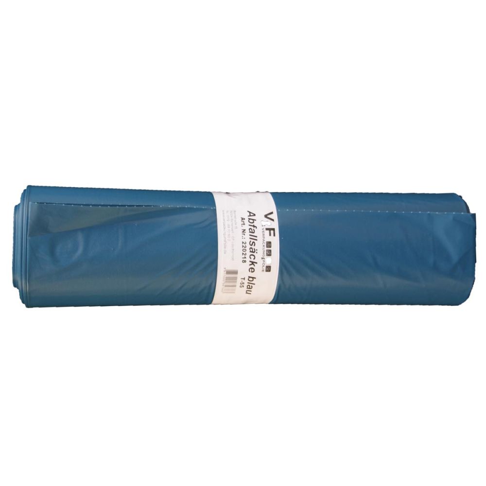 Blauer Müllbeutel 120l