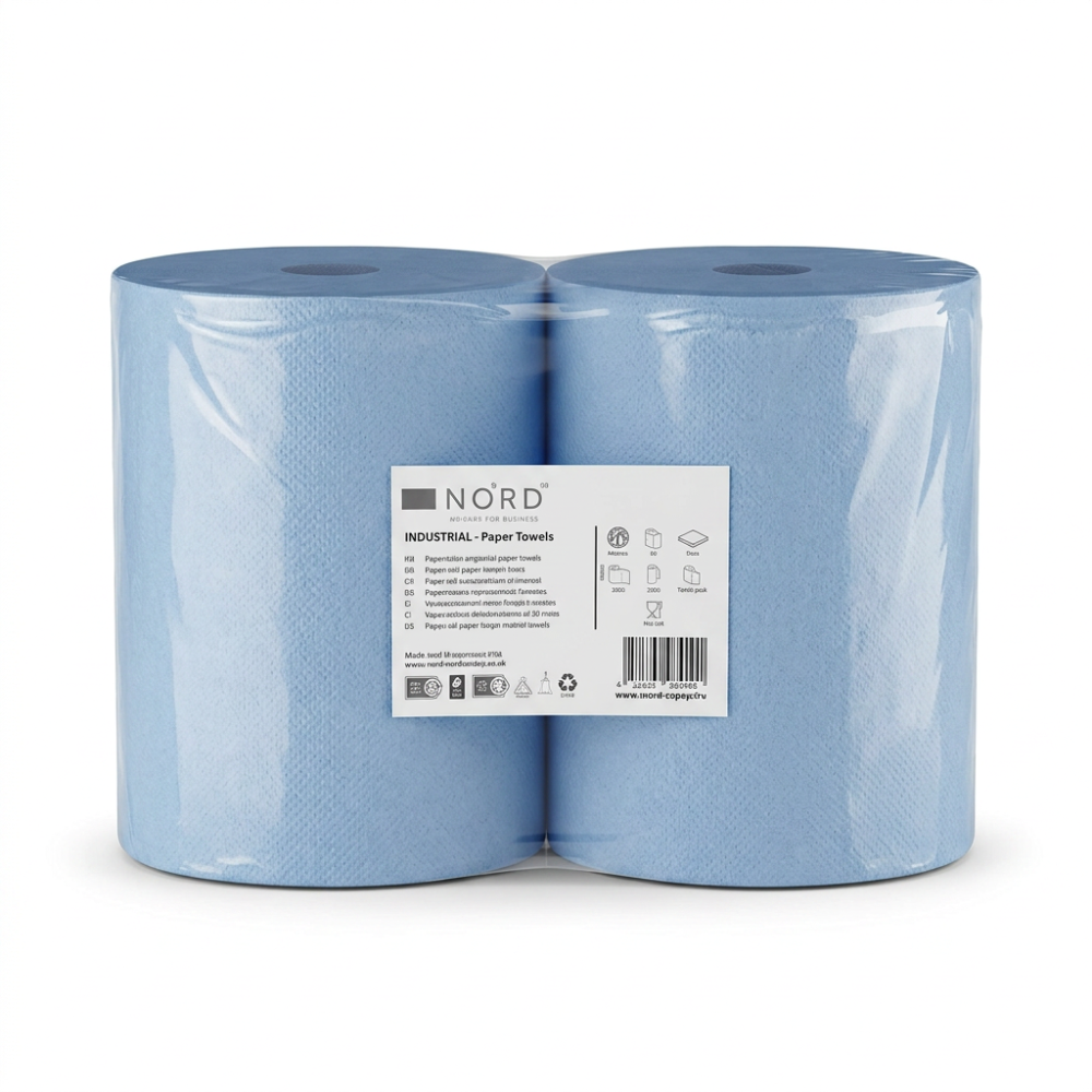 Papierrolle Industrial, Handtuchpapierrolle 350m