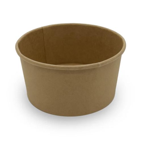 Kraftpapierschale 1000 ml, 293 GSM, rund, Ø 148 mm