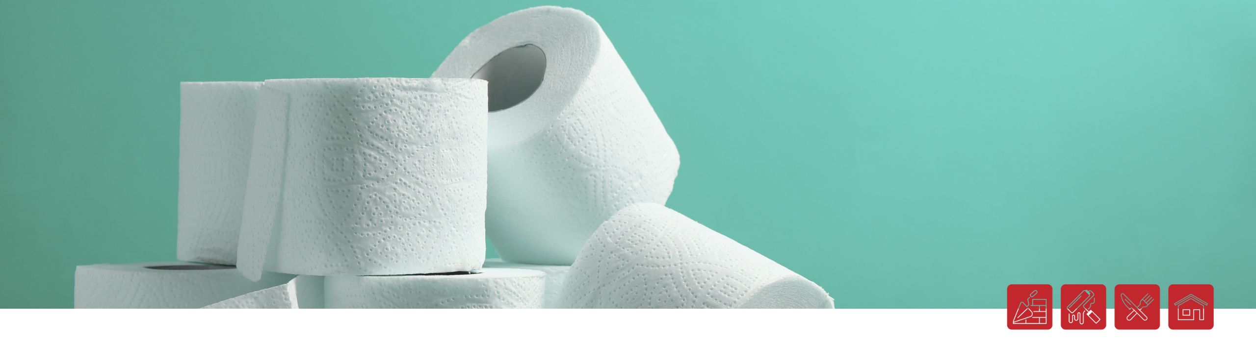 Dekobild Toilettenpapier